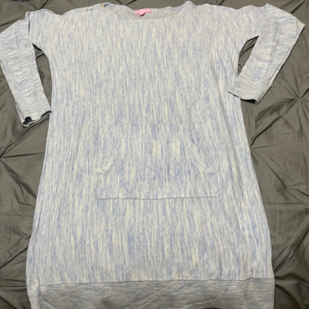 Lilly Pulitzer Sweatshirt Dress - M